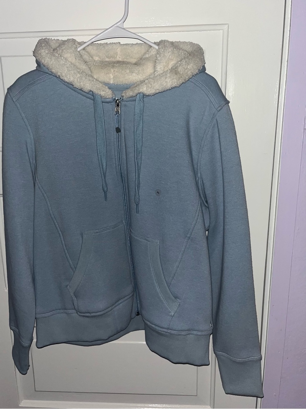 NWT Eddie Bauer women's Cabin Fleece long sleeve hoodie full zip jacket xl